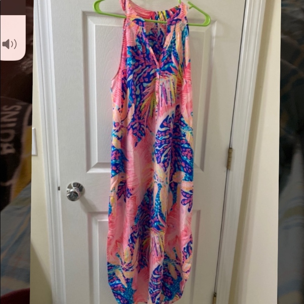 NWT Lilly Pullitzer Bailey Silk Midi